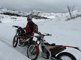 Motoalpinismo con neve in Valsassina - 021